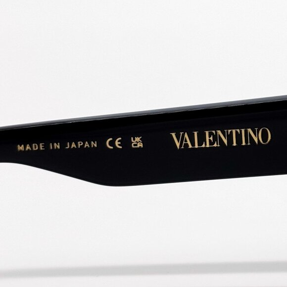 NEW VALENTINO SUNGLASSES VLS-164A BLACK MEN EYEWEAR - Picture 7 of 9